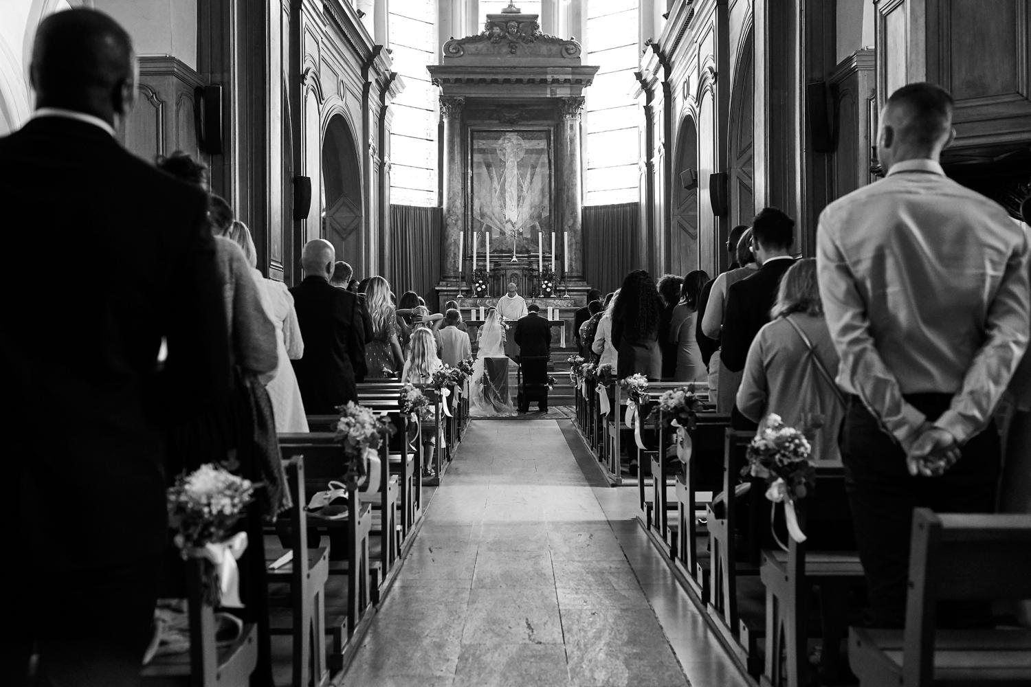 Mariage à l'Église Saint-Martin de Meudon