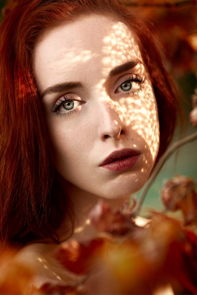 Portrait modèle rousse Photographe Cyril Sonigo