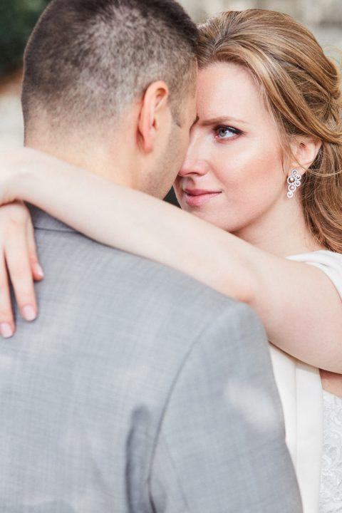 Mariage romantique au jardin du Luxembourg à Paris